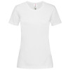 Womens Classic-T Organic Crew Neck White